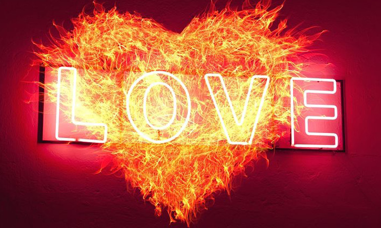 Love Fire Heart